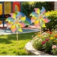 thumbnail image 1 of Solar Windmill Garden Stake Lights LED Colorful Wind Decorative Lights Waterproof Outdoor Solar Powered Lights For Yard Patio Holiday Christmas Independence, 1 of 5