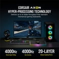 thumbnail image 3 of Teclado Gamer Corsair  K100 RGB 4000Hz 110 Teclas -Negro, 3 of 11