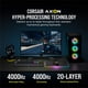 thumbnail image 3 of Teclado Gamer Corsair  K100 RGB 4000Hz 110 Teclas -Negro, 3 of 11