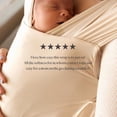 thumbnail image 4 of Fular portabebés WildBird Aerial Buckle Wrap para 0-6 meses, suave, 4 of 8