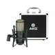 thumbnail image 5 of AKG Micrófono de condensador vocal, XLR, negro, 6,00 x 8,00 x 12,00 (3101H00420), 5 of 5