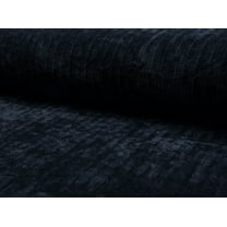 Chenille Cable Dress Fabric Navy Blue - per yard