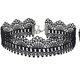thumbnail image 1 of Conjunto de collar de encaje negro con combinación de collar oscuro europeo y americano, cadena de clavícula, 1 of 6