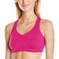 thumbnail image 1 of Hanes Womens Sport Seamless Racerback Sports Bra, XL, Amaranth, 1 of 1