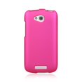 thumbnail image 2 of HTC One VX Case, by DreamWireless Rubberized Hard Snap-in Case Cover For HTC One VX, Hot Pink, 2 of 2