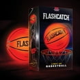 thumbnail image 3 of FlashCatch Light Up Basketball - Glow in the Dark Basketball - NO 7 - Sports Gifts For Boys & Girls 8-12+ Year Old - Kids & Teens Gift Ideas - Cool Boy Toys Glowing Ball Night Activity, 3 of 10