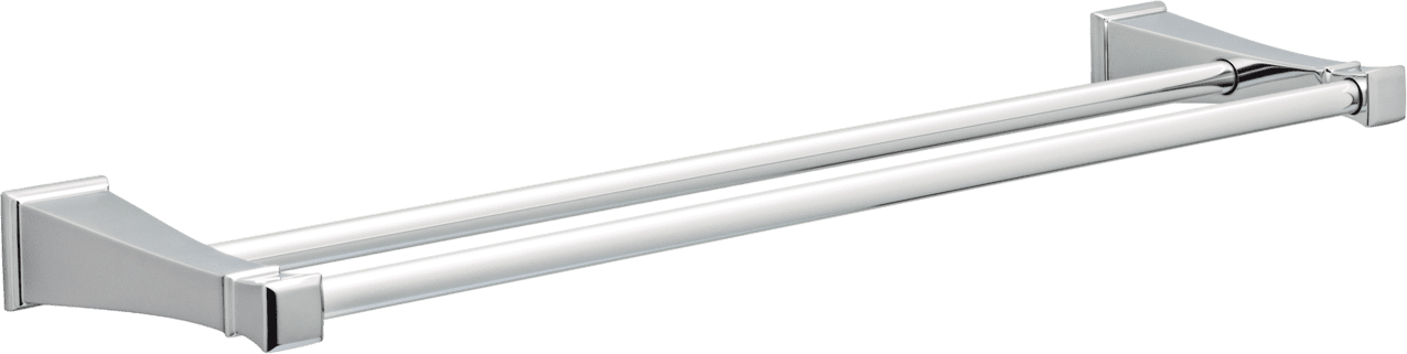 Better Homes and Gardens Chandler 24' Double Towel Bar, Chrome