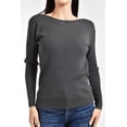 thumbnail image 4 of Sueter acanalado Roman Fashion /Juvenil, 9188 (Gris) gris M, 4 of 4