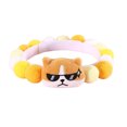 thumbnail image 1 of CSChome Pet Collar Pet Collar Cartoon Soft Cute Adjustable Woolen Thread Fur Ball Dog Collar, 1 of 7