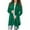 Green, variant on Open Front Casual Cardigan Jacket for Women Lightweight Long Sleeve Outerwear with Pockets Fall Clothes