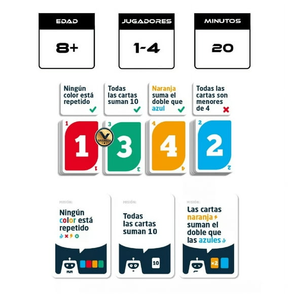 Juego de Mesa Virtual Zone Misión Cumplida Cooperativo