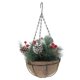 thumbnail image 4 of Festival Hanging Decor Christmas Flower Basket for Outdoor 1Pcs Pendant, 4 of 4