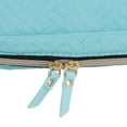 thumbnail image 2 of Xirurus Portable Jewelry Travel Case Ring Binder Storage Book with Clear Pockets Zippered Organizer for Necklaces Earrings Rings Bracelets Blue 11.02in, 2 of 9