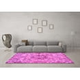 thumbnail image 3 of Ahgly Company Indoor Rectangle Abstract Pink Modern Area Rugs, 2' x 4', 3 of 4