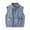 Blue, variant on Kids Jeans Vest Button Front Sleeveless Denim Jackets Coats Boys Girls Fall Casual Thin Tank Top Jeans Outwear