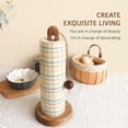 thumbnail image 4 of Paper Towel Roll Holder One-Handed Kitchen Paper Towel Dispenser, 4 of 5