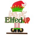 thumbnail image 1 of Christmas Wooden Decoration Christmas Wood Crafts Xmas Wood Table Sign Xmas Party Favor, 1 of 2