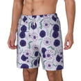 thumbnail image 2 of Balery Daisies Flowers Mens Swim Trunks Swim Shorts for Men Quick Dry Inseam Beach Shorts with Compression Liner Pocket-Small, 2 of 9