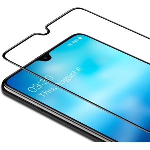 Tempered Glass Screen Protector for Samsung Galaxy A31 [3 Pieces], 9H Hardness Tempered Glass Screen Ultra Thin Screen Protector Full Cover Glass Foil for Samsung Galaxy A31 - Black