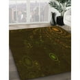 thumbnail image 2 of Ahgly Company Indoor Rectangle Patterned Dark Bronze Brown Area Rugs, 3' x 5', 2 of 6