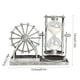 thumbnail image 3 of Xihbxyly Bola de Nieve de Cristal, Diseño de Torre de Reloj de Arena Vintage, Artesanía En Relieve, Luces Brillantes, Decoración Navideña de Mesa, Decoración para Sala de Estar o Dormitorio, Tamaño d, 3 of 6