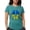 Teal, variant on CafePress - Peace In Ukraine T Shirt - Womens Tri-blend T-Shirt