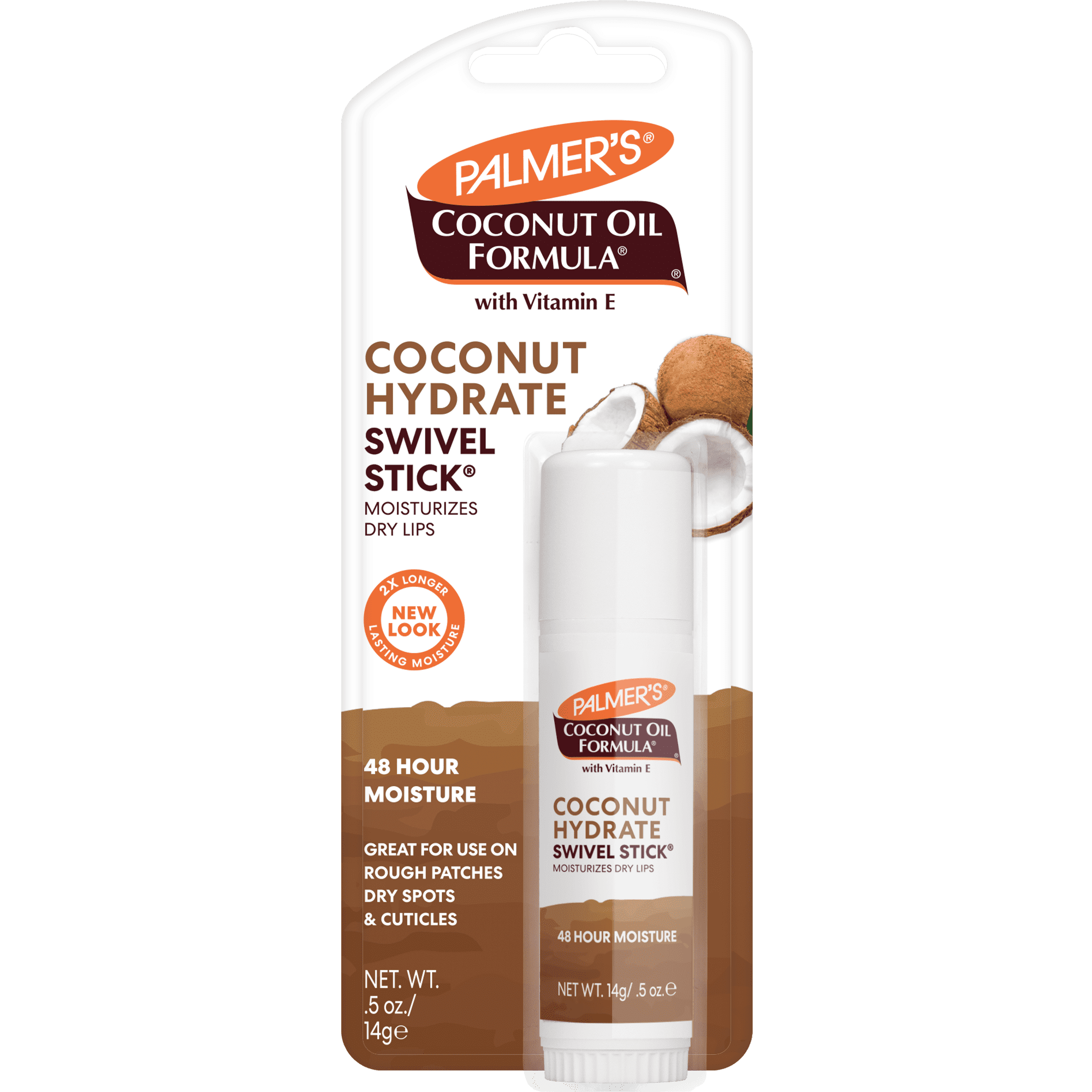 Palmer's Coconut Oil Formula Coconut Oil Swivel Stick, 0.5 oz