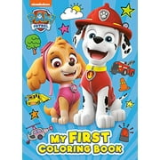 Paw Patrol: My First Coloring Book (Paw Patrol) Paperback - USED - VERY GOOD Condition