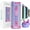 Lilac, variant on Elemental Iconic Kids Water Bottle with Straw Lid & Stress Reliever Pop It Handle - Leak-Proof When Closed - Triple Insulated Stainless Steel Reusable Thermos Water Bottle - 14oz - Lilac Tie Dye