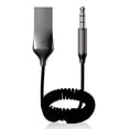 thumbnail image 2 of Kearding Receptor portátil compatible con Bluetooth 5,0 para coche, convertidor de adaptador de Audio AUX de 3,5mm, dispositivo de transmisión Electrónica, 2 of 6