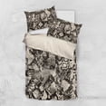 thumbnail image 1 of Wild Animal Skins Bedding Set Snake and Crocodile Mix Skin LT9, 1 of 7