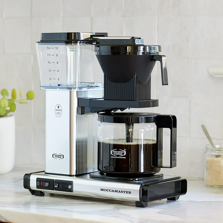 Moccamaster by Technivorm KB-741-AO Coffee Maker with Glass Carafe