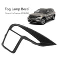 thumbnail image 4 of Fog Light Trim, Fog Lamp Bezel Cover Stylish Protective Rugged Anti Crack Fog Light Trim For Explorer 2018 To 2020, 4 of 8