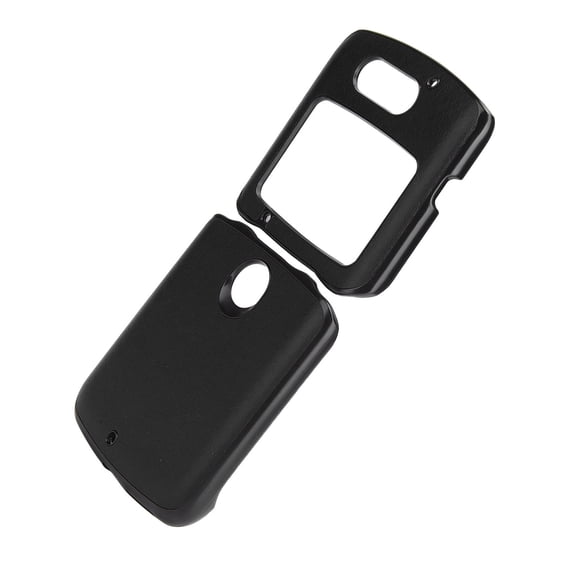 Funda Protectora de Cuero para Teléfono Móvil, Carcasa A Prueba de Golpes para Razr 5Gblack