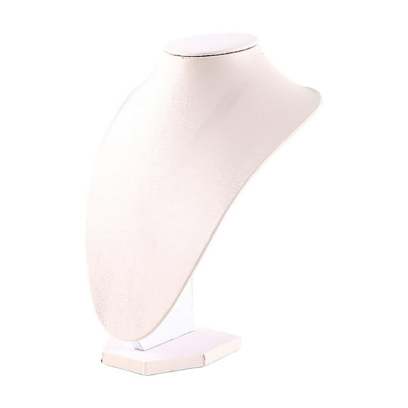 Segolike Mannequins Bust Stand,Jewelry Necklace Organizer Rack, Decor Ornament Necklace Display Holder for Tabletop Dresser Countertop Height 23cm