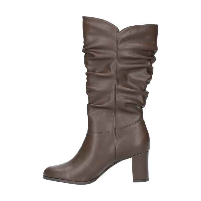 Easy Street Mara Mid Shaft Slouch Boots Women Walmart