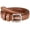 Silver Buckle Brown, variant on Punplita Women's Black Leather Belt with Gold Buckle for Dresses, Jeans, and Pants