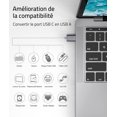 thumbnail image 2 of Adaptador USB C a USB Paquete de 2 Adaptador USB C Macho a USB3 Hembra, Adaptador USB C Compatible con MacBook Pro/Air 2021 iMac iPad Mini 6/Pro, 2 of 5