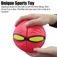 thumbnail image 4 of Mini Bola de disco de tiro plano con luz LED, OVNI volador, juguete para niños, al aire libre juego de baloncesto para jardín, bolas de disco OVNI, 4 of 4