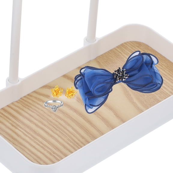 UPGRATOR 1-Pack Plastic Storage Holder Organizer, PP Material, 8.3 x 7.9 x 3.8 Inches, Multi-Purpose Container