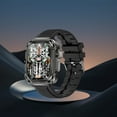 thumbnail image 2 of Smartwatch, NFC, IP68 Waterproof, Magnetic Charging, Fitness Tracker, Compass, Altimeter - Rectangular Screen, Interchangeable Bands, 2 of 9
