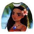 thumbnail image 1 of Sudaderas holgadas de princesa de Disney para niñas, jersey de manga larga con estampado de algodón en 3D, Tops para adolescentes, sudaderas con capucha de moda para niños 5T Gao Jinjia LED, 1 of 2
