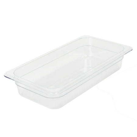 

Excellante Third size 2.5 inch deep polycarbonate food pan NSF certified comes in each
