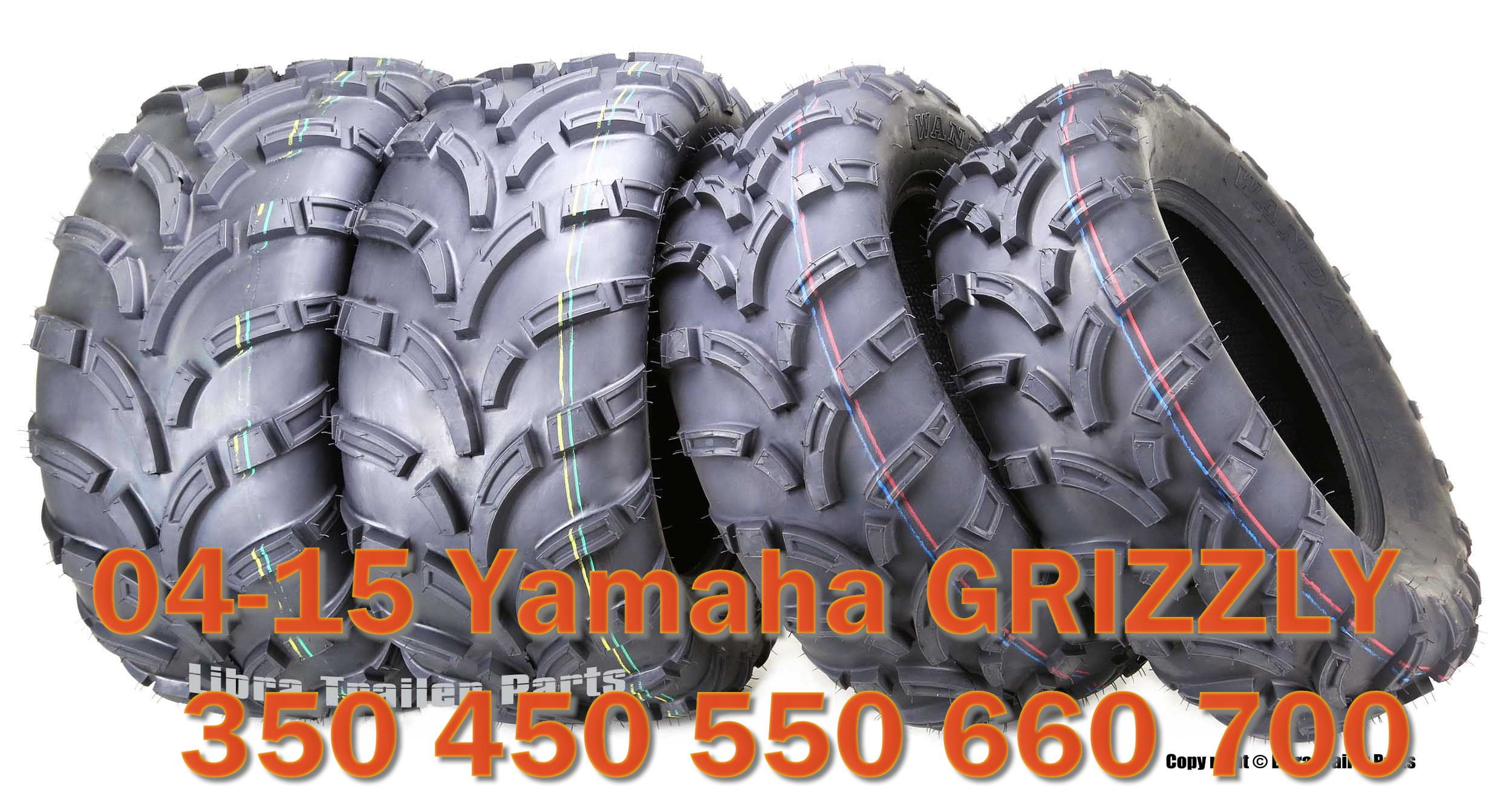 Yamaha yfm660 Grizzly Duro Frontier Allround radial pneu arrière 25x10-12 2 st. 