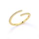 thumbnail image 1 of Anillos de oso hechos a mano elegantes Vintage para mujer, bonitos nudillos de animales, anillo ajustable de acero inoxidable, joyería de fiesta a la moda, regalo para mujer Dengxun unisex, 1 of 2