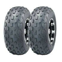 Set 2 WANDA ATV Tires 19X7-8 19X7X8 4PR 10007