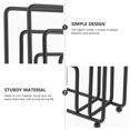 thumbnail image 3 of unbranded Soporte Para Servilletas De Hierro Negro Para Cocina Y Restaurante Con Base Estable, 3 of 6