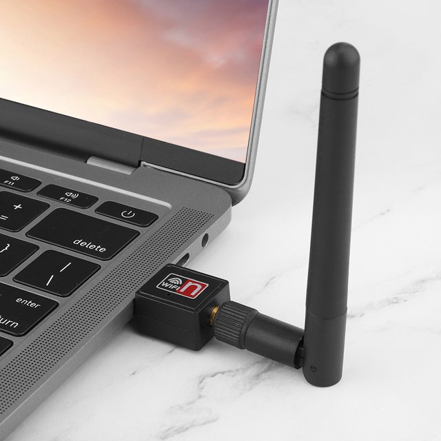 Adapter, 150Mbps Anti-interference WIFI Adapter, Wireless USB2.0 For 2000/XP/Vista/ 7/ 8 Or Higher /