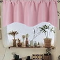 thumbnail image 5 of Light Pink Blackout Curtain Curtain Short Curtain (52 × 18In) F Polyester - 1Pc Curtain, 5 of 8