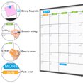 thumbnail image 4 of (3 pack) JILoffice Monthly Calendar Whiteboard 48" x 36" Dry Erase Calendar Board Wall Mount Schedule Planner, 4 of 7